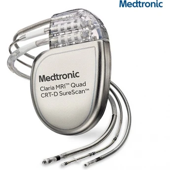 Кардиовертер-дефибриллятор MEDTRONIC Claria MRI Quad CRT-D CRT-D МРТ SureScan